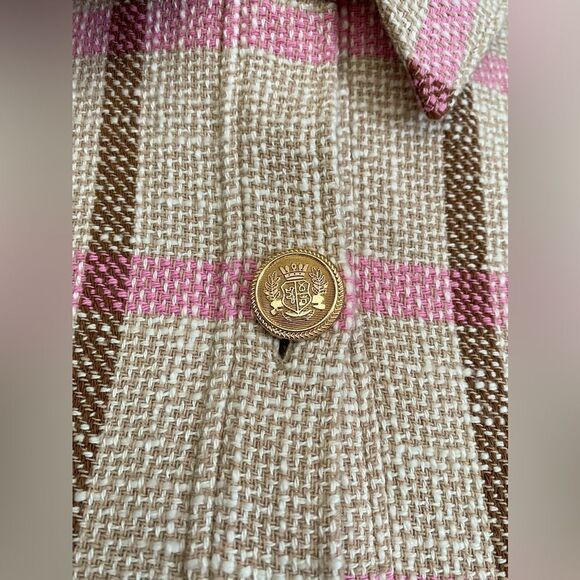 Toccin Sophia Tweed Shirtdress size 4 - Picture 9 of 15